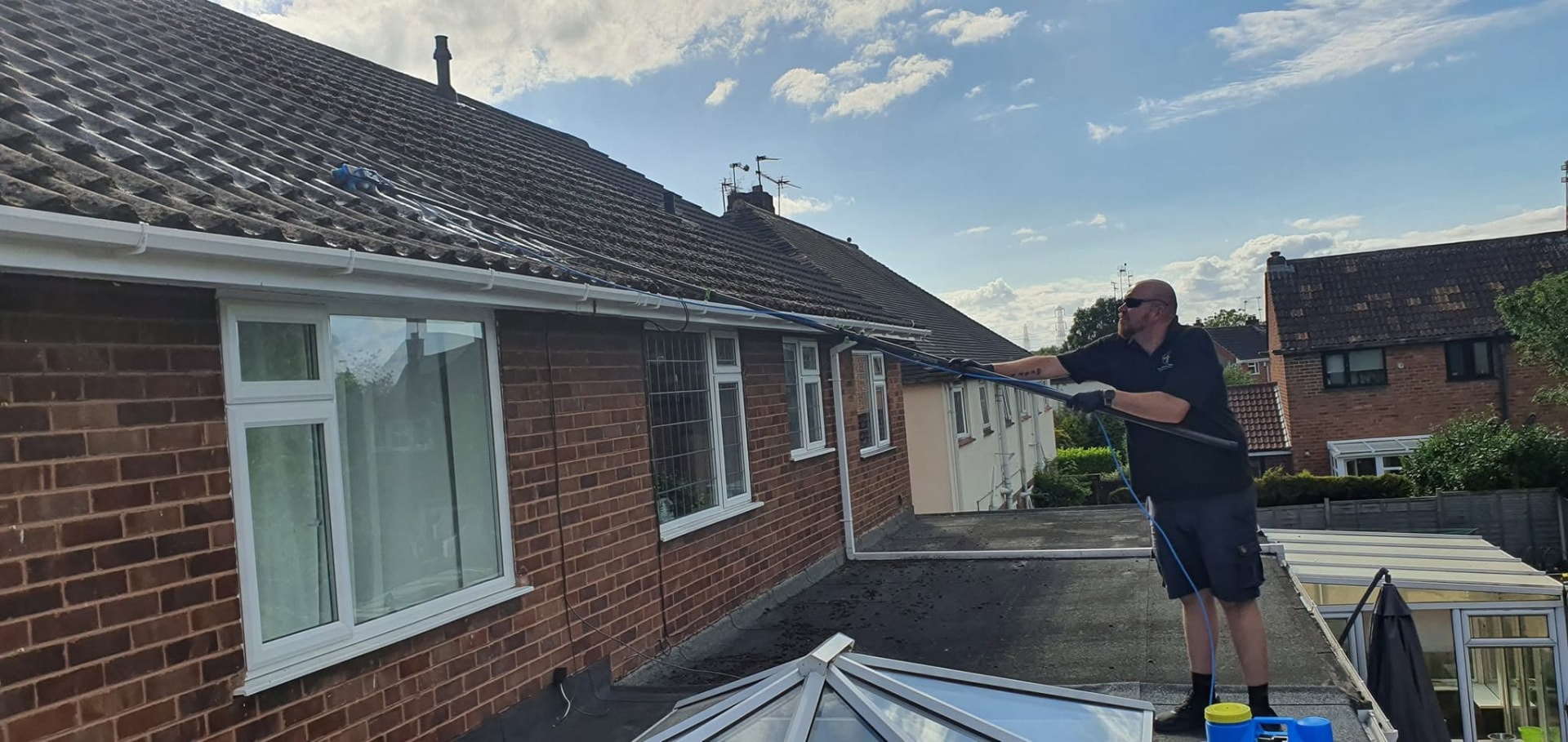 Render Cleaning by Beas Knees Pressure Washing in Redditch, Worcestershire